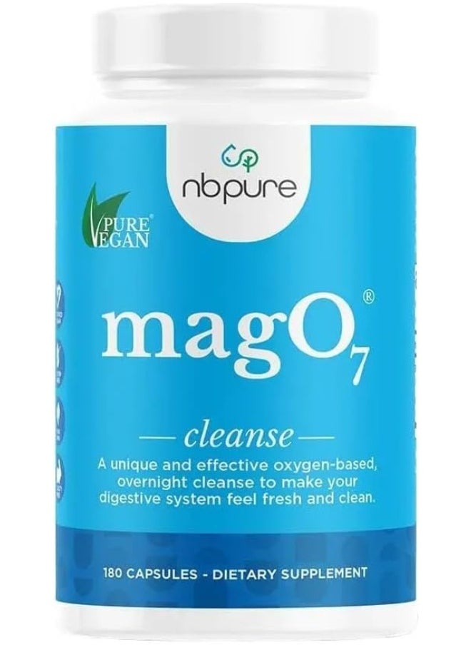 nbpure MagO7: Gut & Digestive Cleanse 180 Capsules