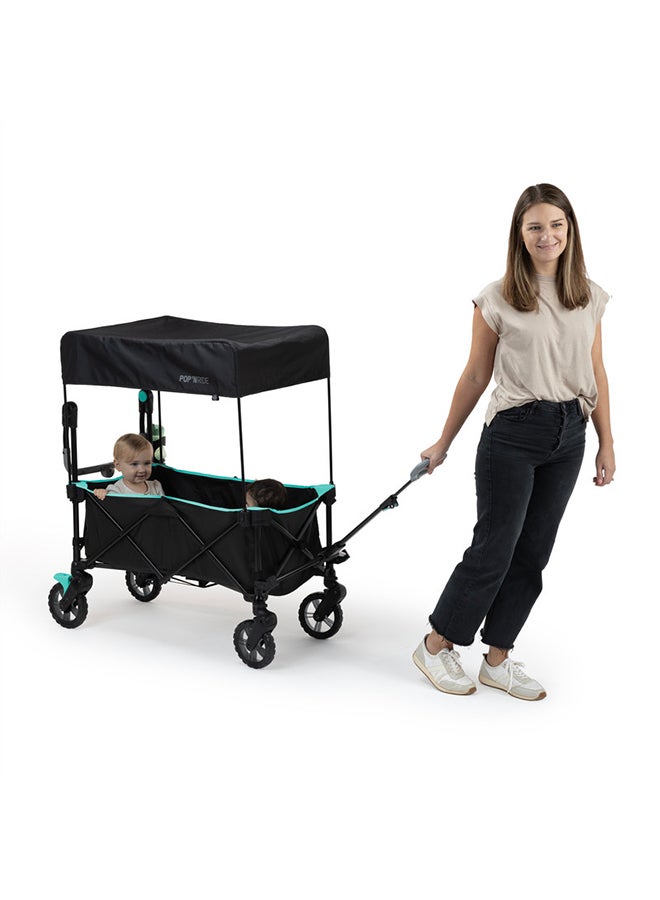 POP N Ride Stroller Wagon, 6 - 84 Months, Black