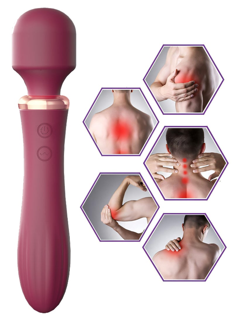 Upgraded Heating Handheld Wireless Deep Tissue Body Massager