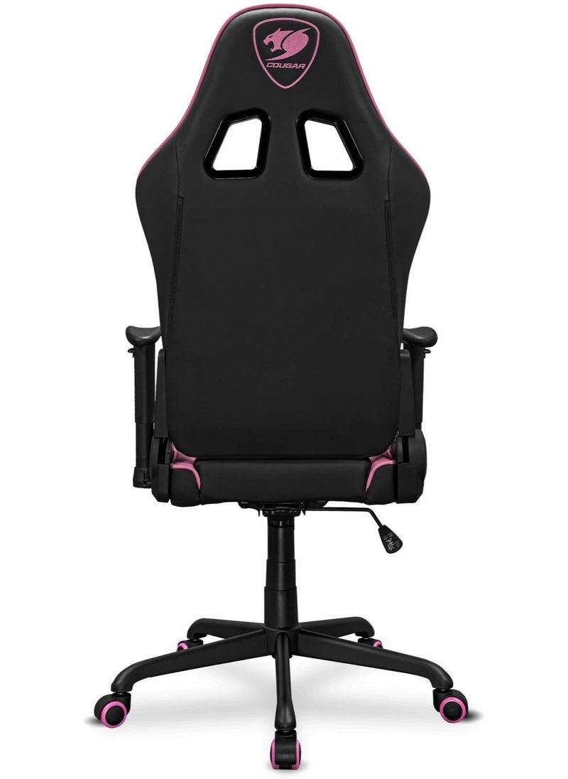 COUGAR Armor Elite Eva Gaming Chair, Premium PVC Leather, 2D Adjustable Armrest, Piston Lift Height Adjustment, Class 4 Gas Lift Cylinder, 160º Reclining, Up to 120 Kg Max Load, Eva | 3MELIPNB.0001