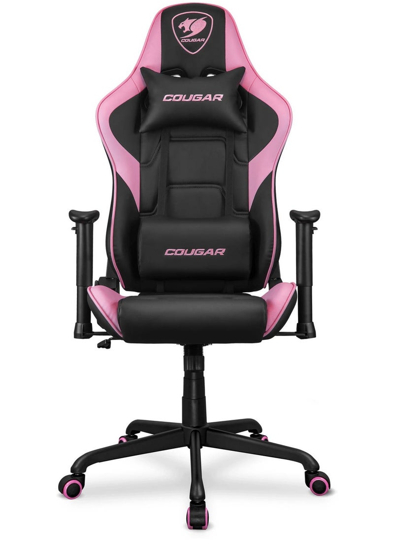 COUGAR Armor Elite Eva Gaming Chair, Premium PVC Leather, 2D Adjustable Armrest, Piston Lift Height Adjustment, Class 4 Gas Lift Cylinder, 160º Reclining, Up to 120 Kg Max Load, Eva | 3MELIPNB.0001