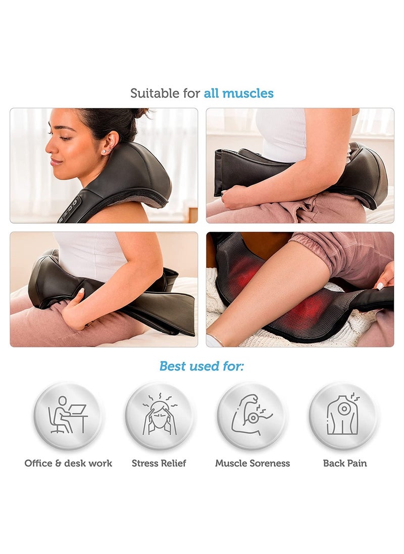 Shiatsu Neck and Shoulder Massager Black