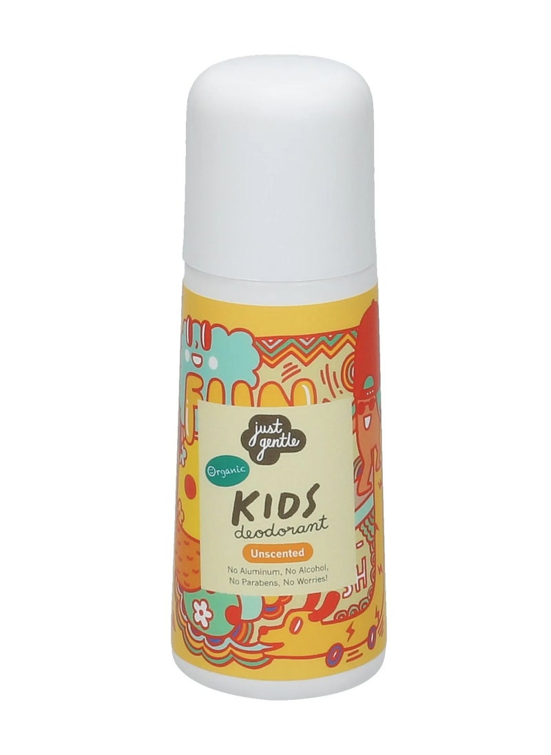 Just Gentle Organic Kids Deodorant Unscented - 60 mL