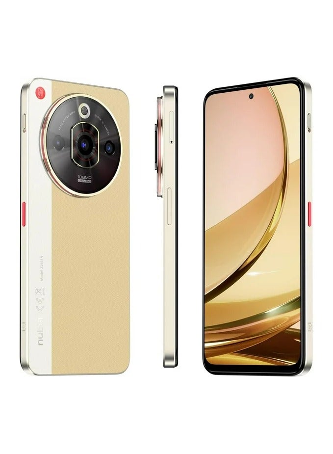 Nubia Focus Pro Dual Sim Light Brown 8GB RAM 256GB 5G - International Version