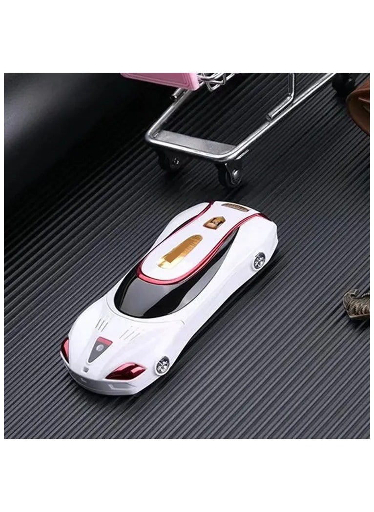 Custom Car Shape Cellphone F1 - Dual SIM, 1000mAh Battery, LED Light, Cute Compact Phone