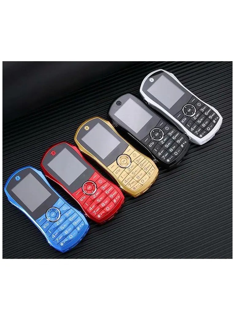 Custom Car Shape Cellphone F1 - Dual SIM, 1000mAh Battery, LED Light, Cute Compact Phone