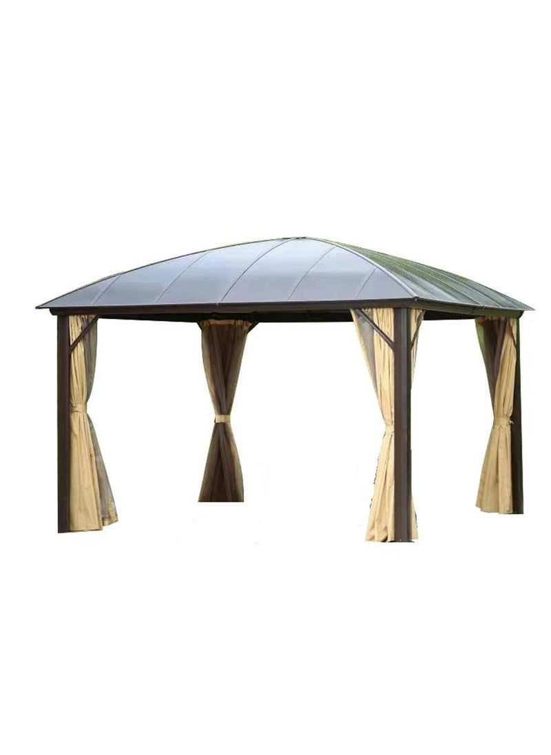 365*365cm Fiber Top Gazebo