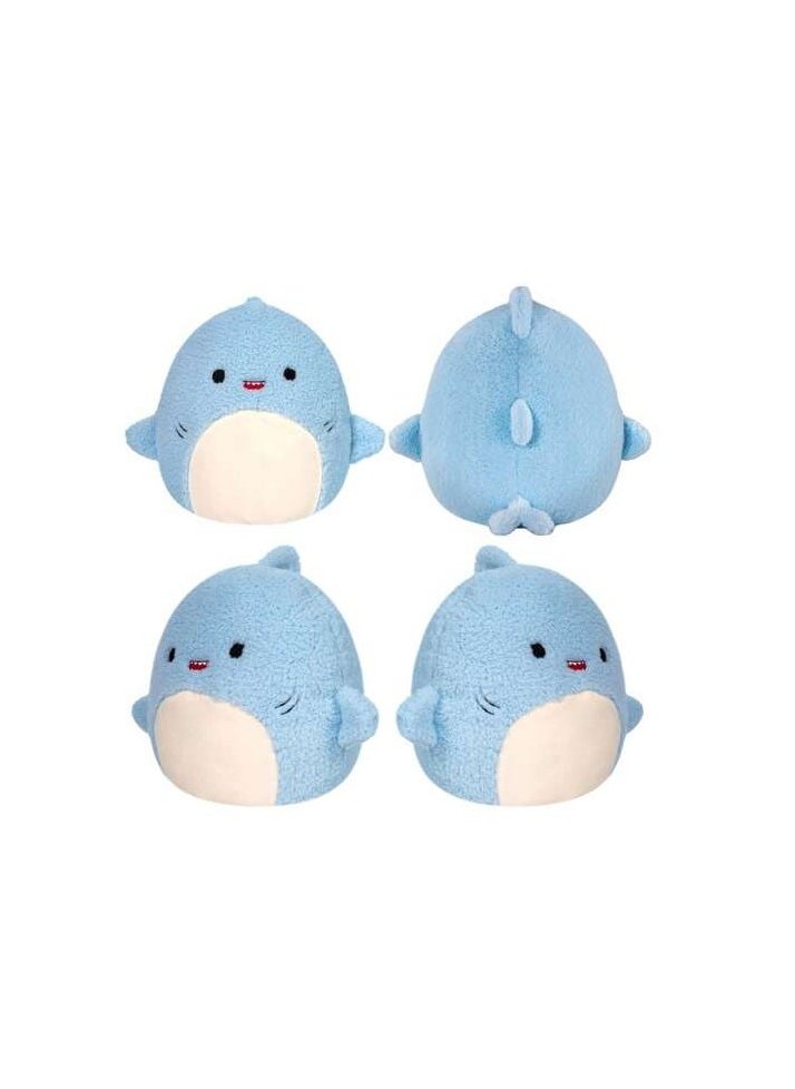 Squishmallow Fuzzamallows Davie Blue Shark 12 Inches