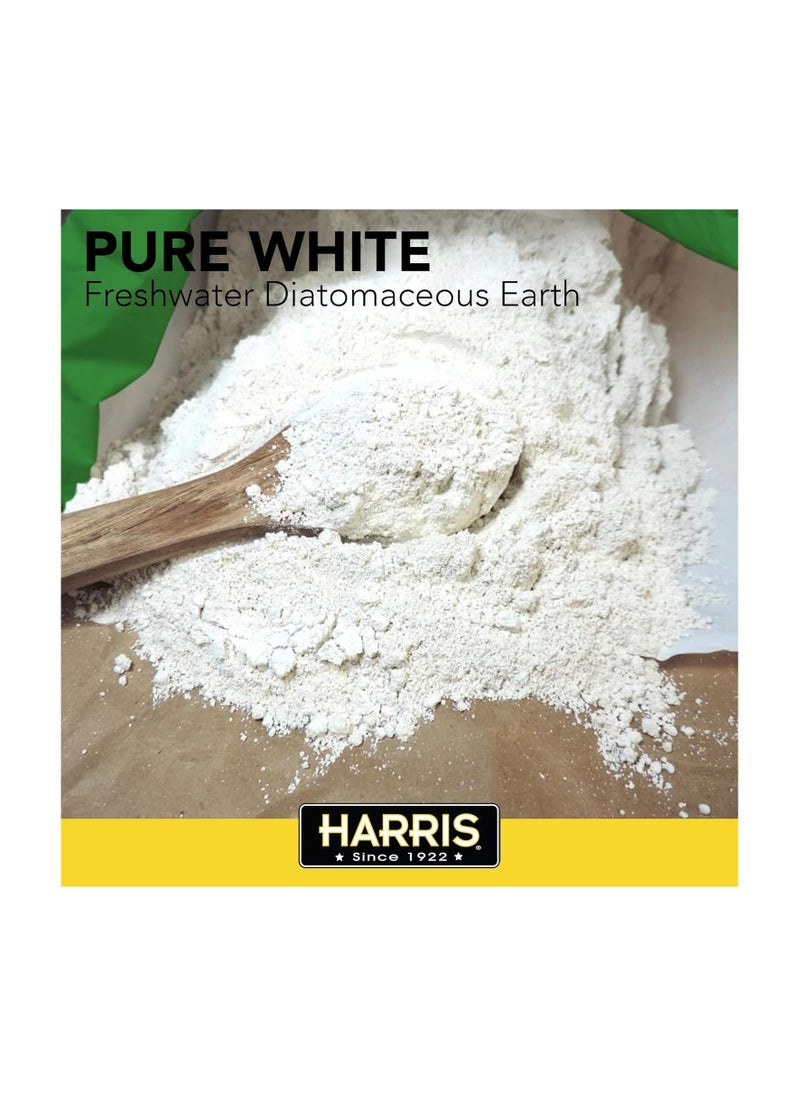 HARRIS Diatomaceous Earth Food Grade, Half Pound with Easy Application Puffer Tip