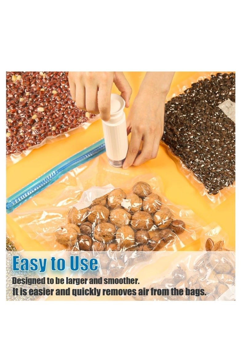Vacuum Sealer Machine, Handheld Vacuum Pump, Hand Pump for Sous Vide Bags, for Vacuum Food, Furits Storage and Preservation