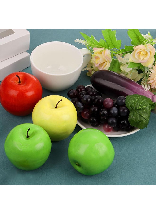 3 PCS Artificial Eggplants Simulation Eggplants Fake Vegetable Home Kitchen Decoration Photo Props Desk Ornament