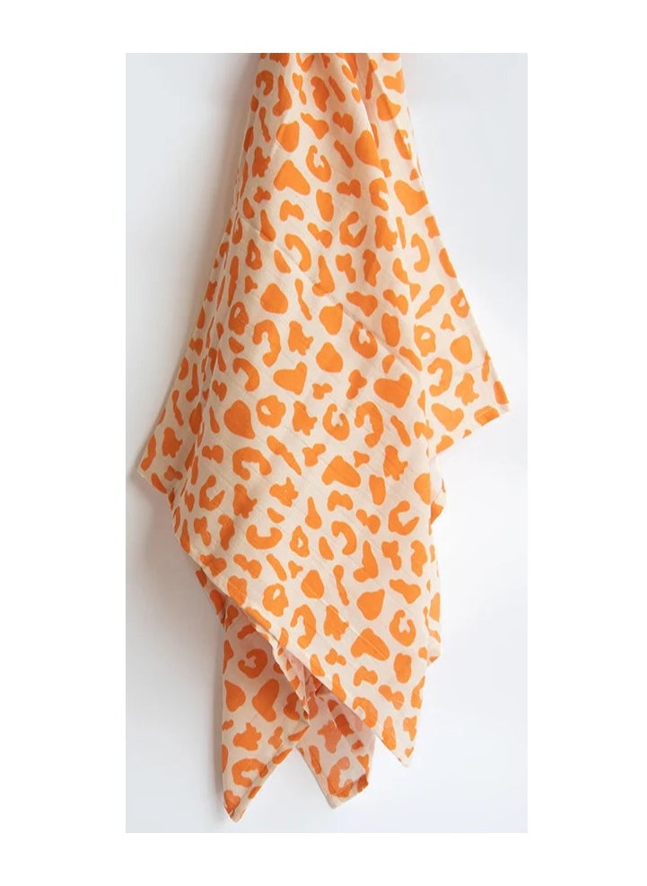 Yellow Doodle Organic Luxury Swaddle - Wild & Free