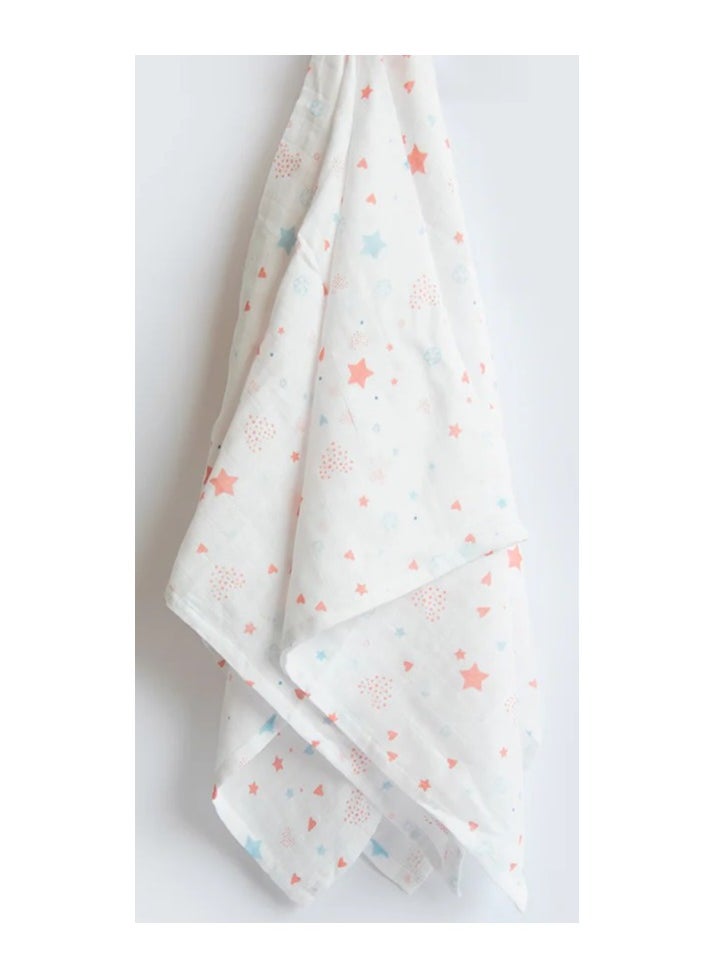 Yellow Doodle Organic Luxury Swaddle - Fairy Dust