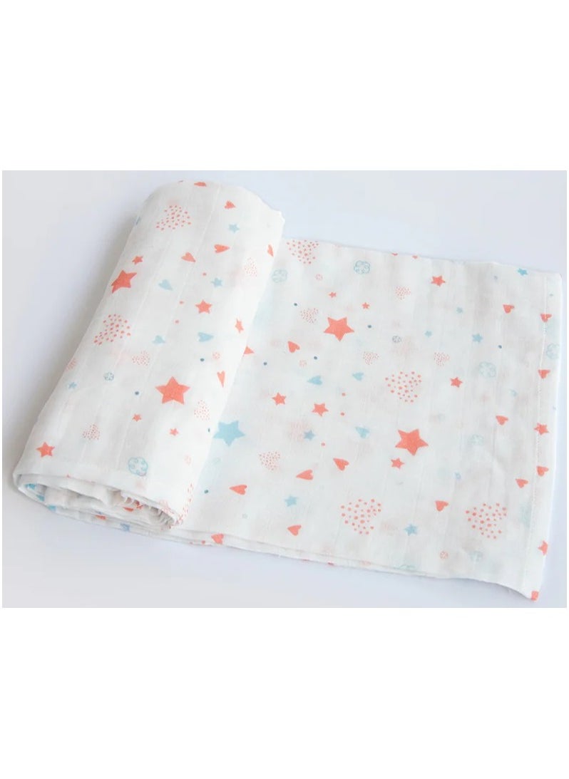 Yellow Doodle Organic Luxury Swaddle - Fairy Dust