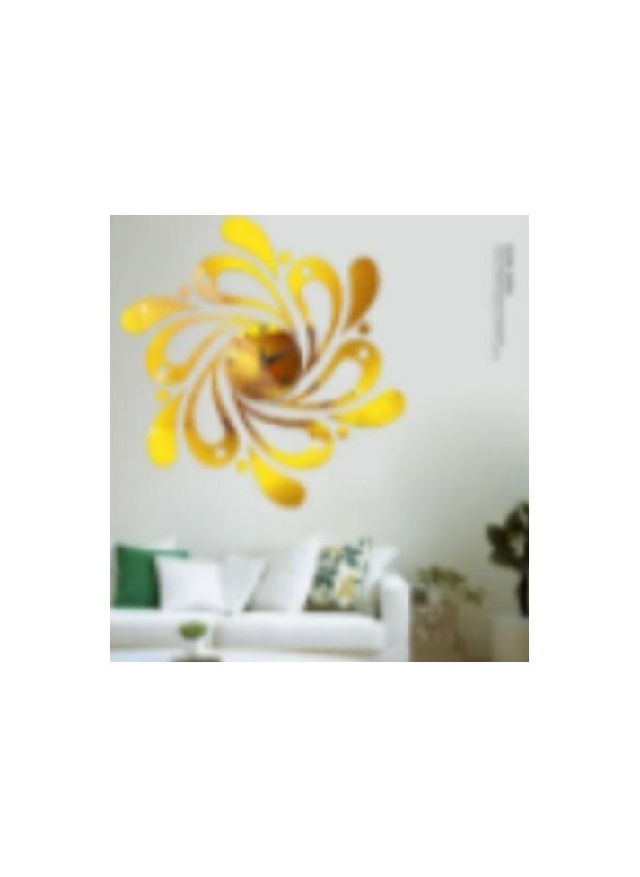 Clock Design Wall Sticker Set