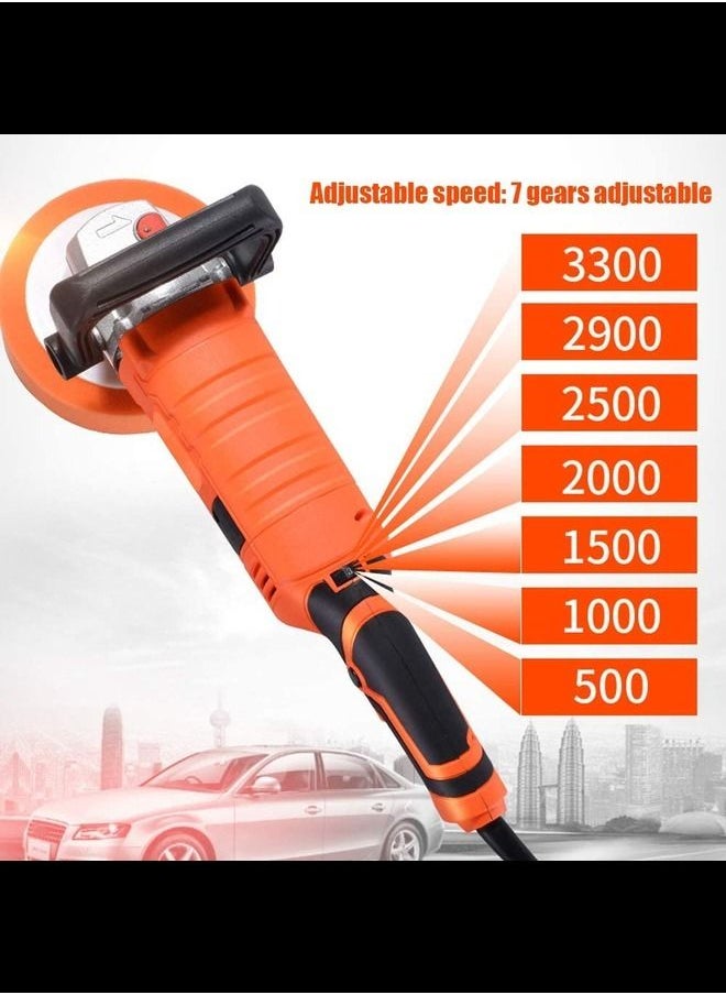 1580W 220V Adjustable Speed Car Electric Polisher Waxing Machine Automobile Furniture Polishing Tool