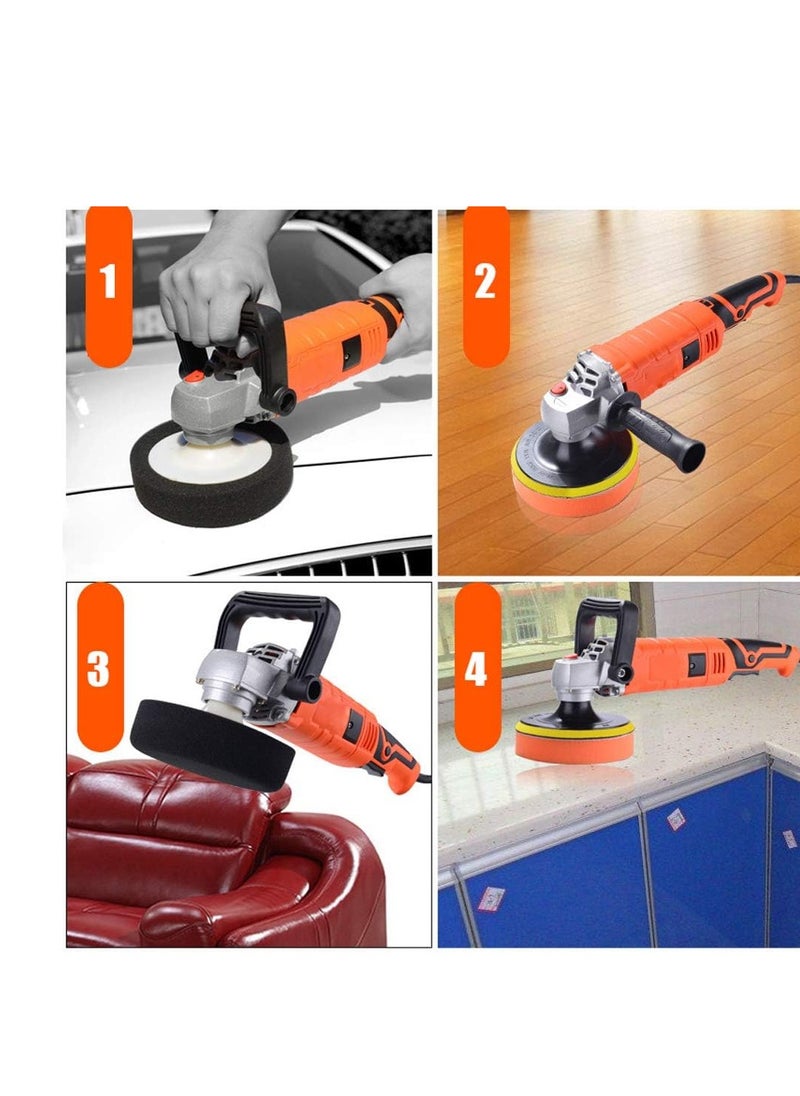1580W 220V Adjustable Speed Car Electric Polisher Waxing Machine Automobile Furniture Polishing Tool