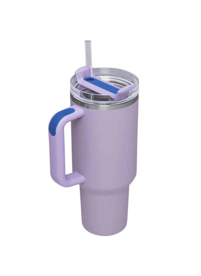 Stanley Insulated cup with straw lid for water, Iced Tea, Coffee, Juice and Smoothie 40 oz.