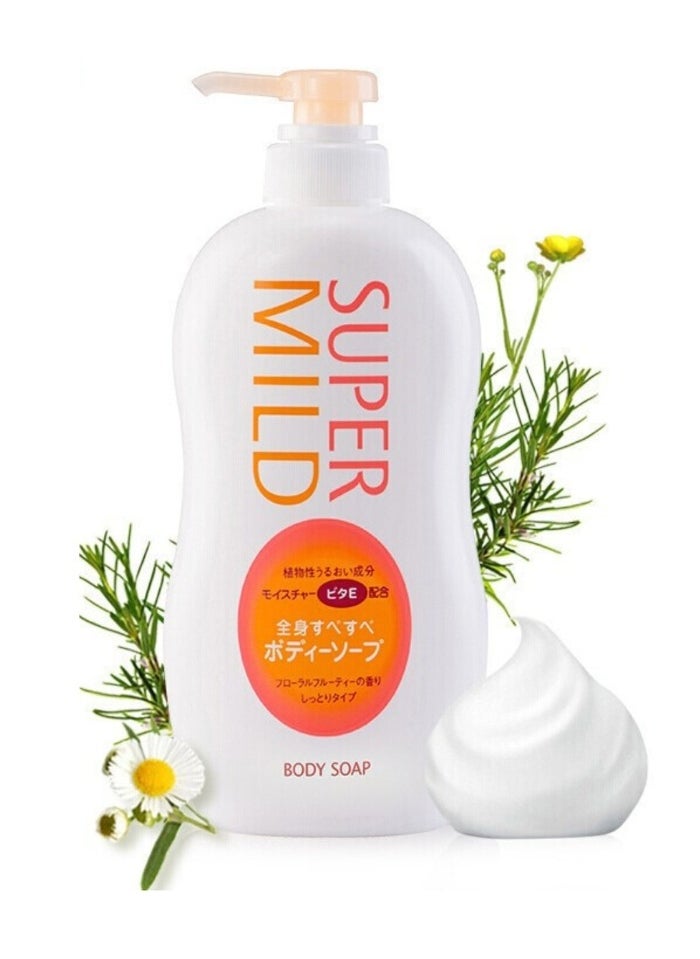 Super Mild Floral Body soap 650ml