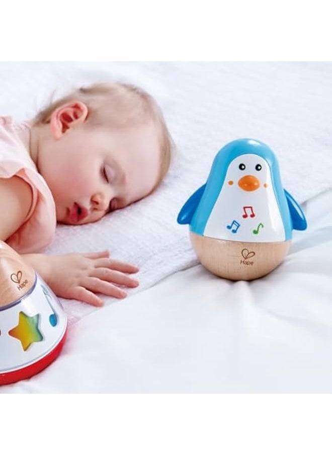 Penguin Musical Wobbler | Colorful Wobbling Melody Penguin, Roly Poly Toy For Kids 6 Months+