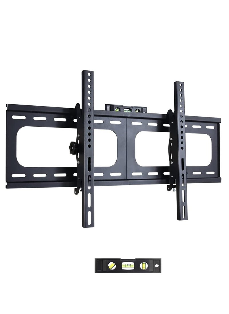 Fixed TV Wall Mount Bracket, Universal Tilt TV Heavy Duty Wall Mount Adjustable TV Stand for LED LCD OLED Plasma TV with Super Strong 50kg Weight Capacity VESA up to 700 x 400