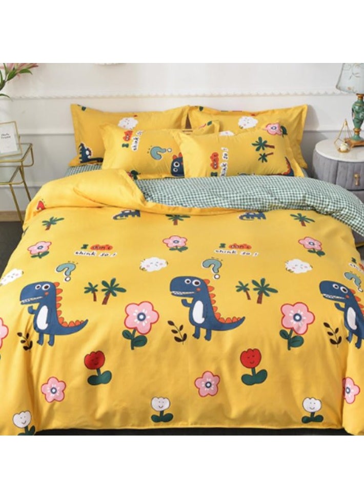 4-Piece Printed Bedding Set