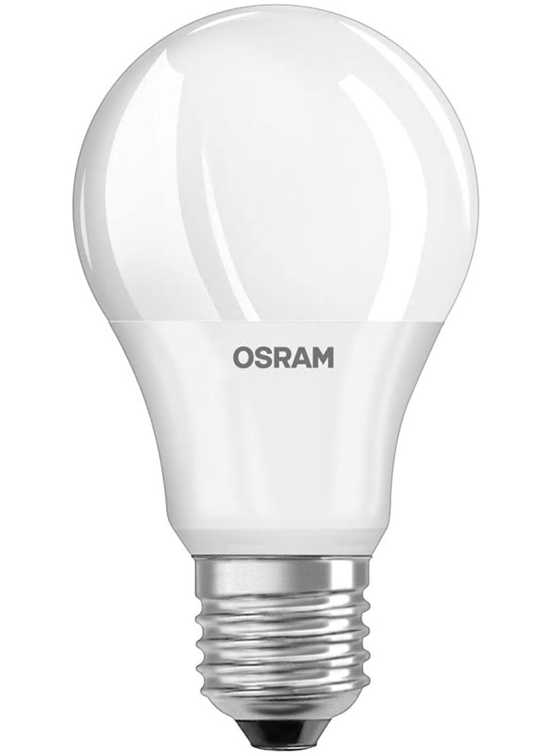 Osram 9W LED Dimmable Bulb E27 base Value Classic A Frosted 6500k Day Light - Pack of 10