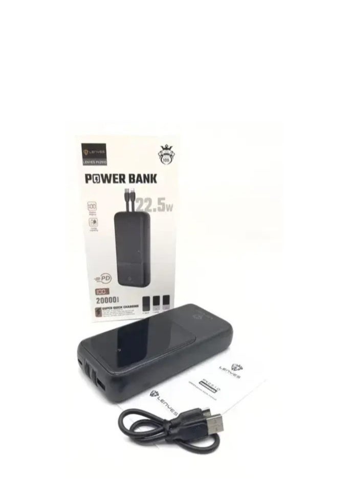 Lenyes Power Bank Lightening Line Pd Quick Charge Px251d