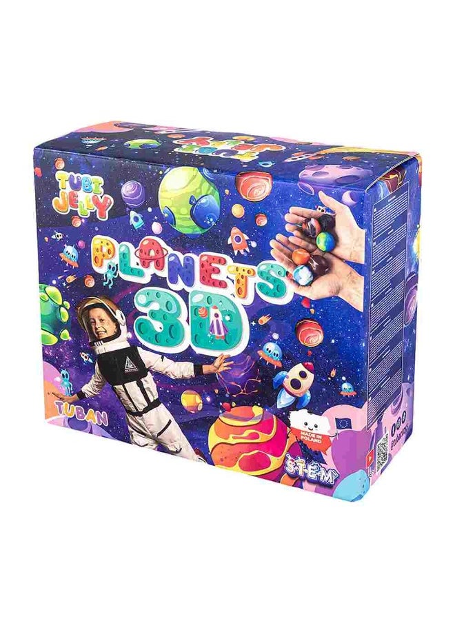 Tubi Jelly 3D Planet DIY Kit (5 Colors)