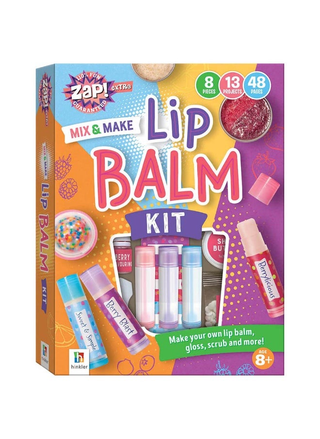 Hinkler Zap Extra Mix N Make Lip Balm DIY Kit