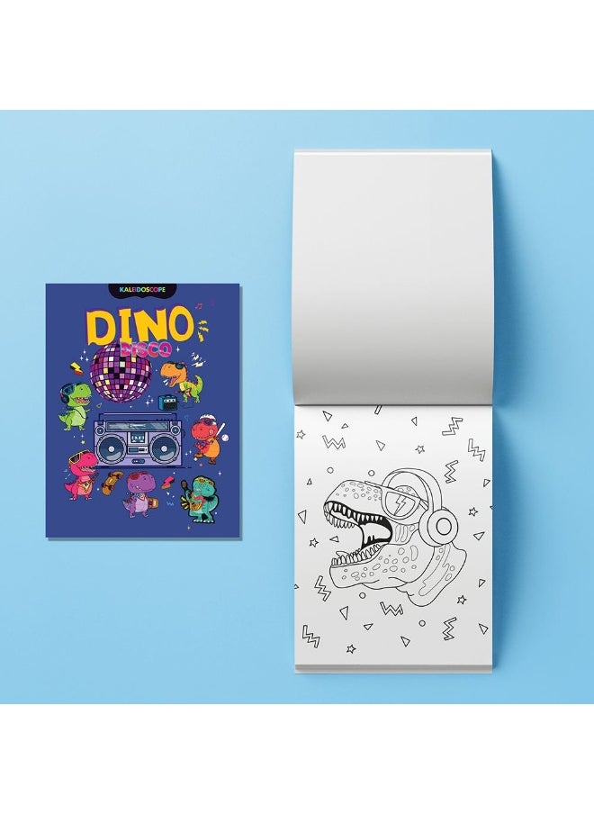 Hinkler Kaleidoscope Dino Disco Coloring Kit