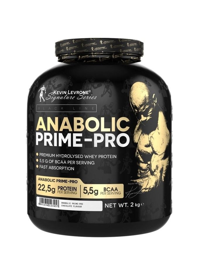 Anabolic Prime Pro, Premium Hydrolysed Whey Protein, Chocolate Flavor, 2kg