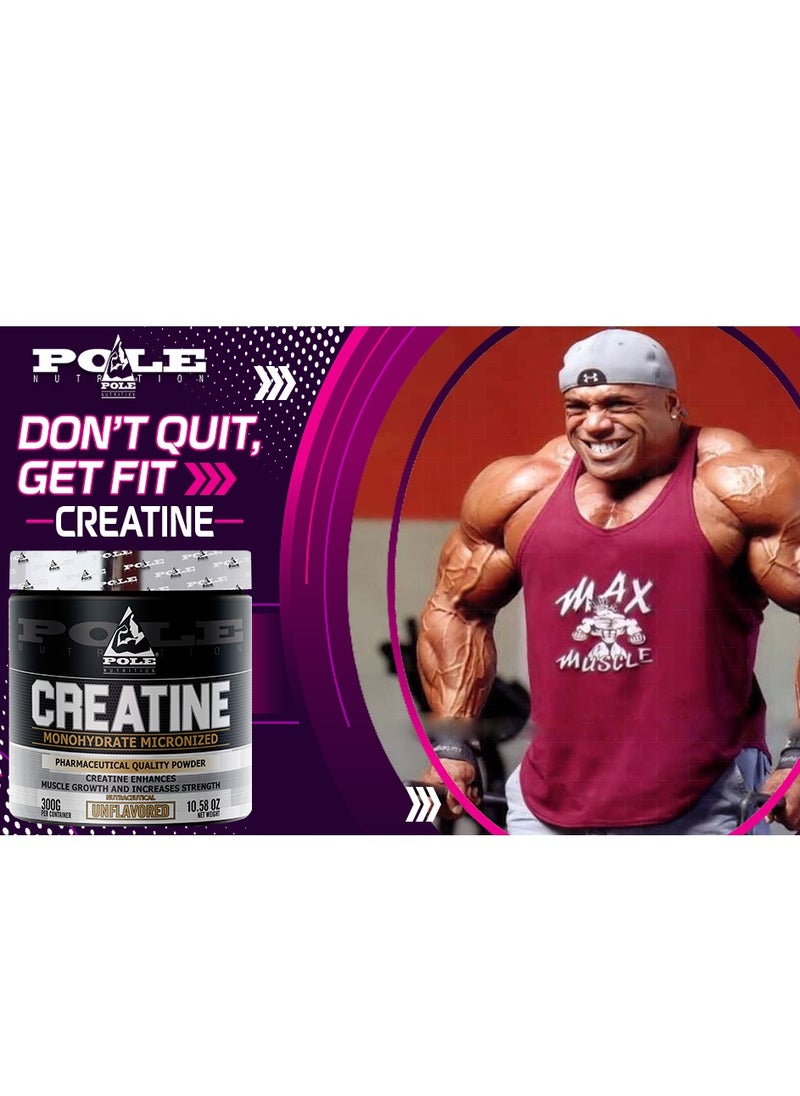 Creatine Monohydrate 300g 120 Servings