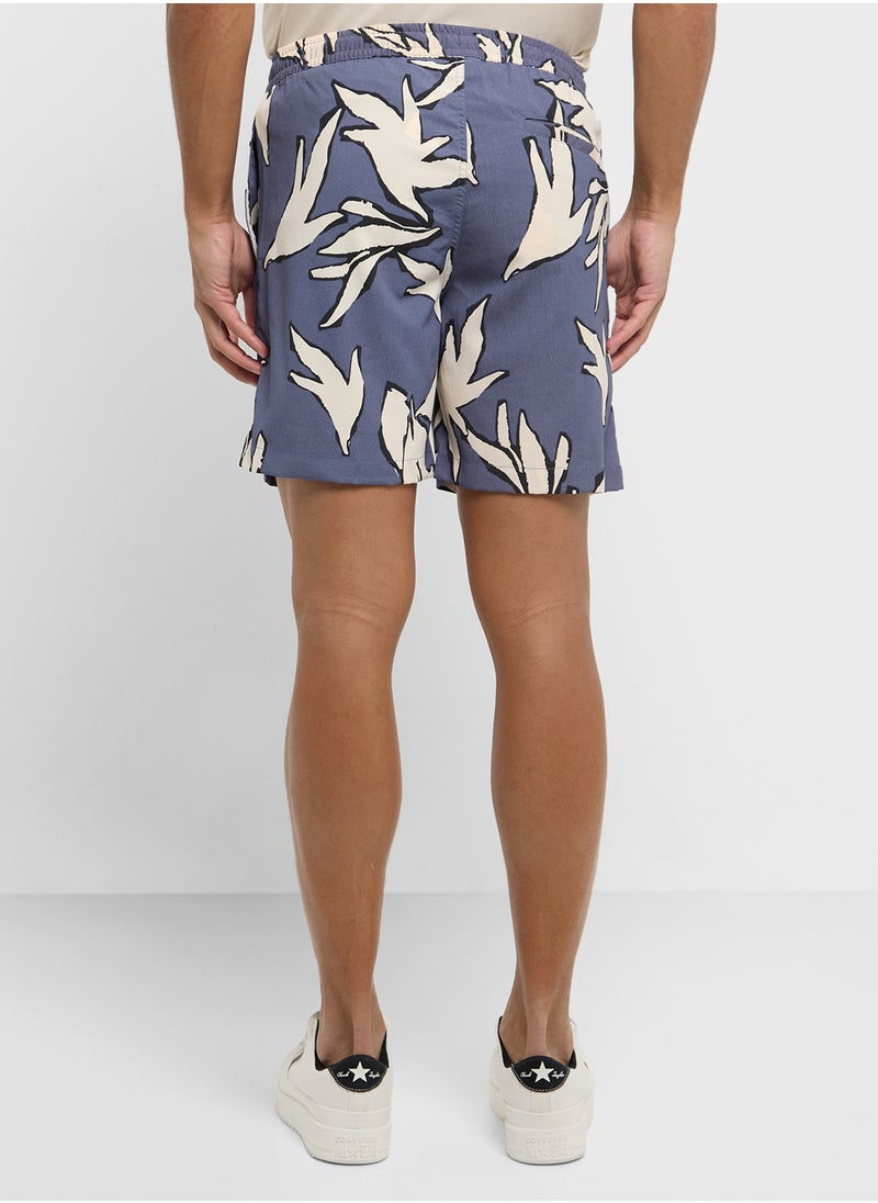 Jpstjaiden Jjjacquard  Printed  Shorts