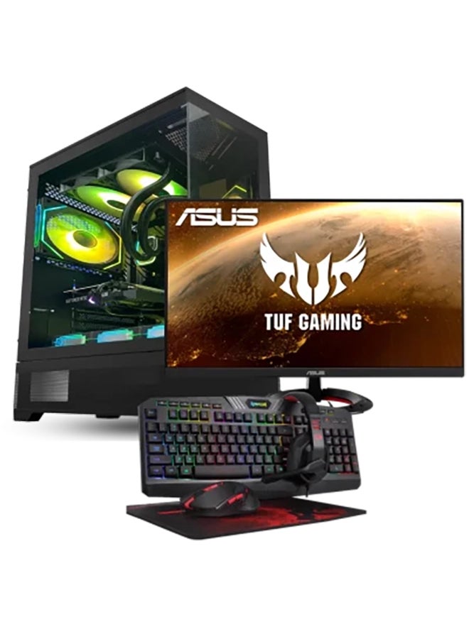 Gaming PC Value Pack Ultra Full Kit, Core I5-14600K 14th Gen, NVIDIA 4060Ti 16 GB, 32 GB (2x 16GB) 6000MHz, 1 TB NVMe, AIO Coolers, 750W, WiFi+BT Black