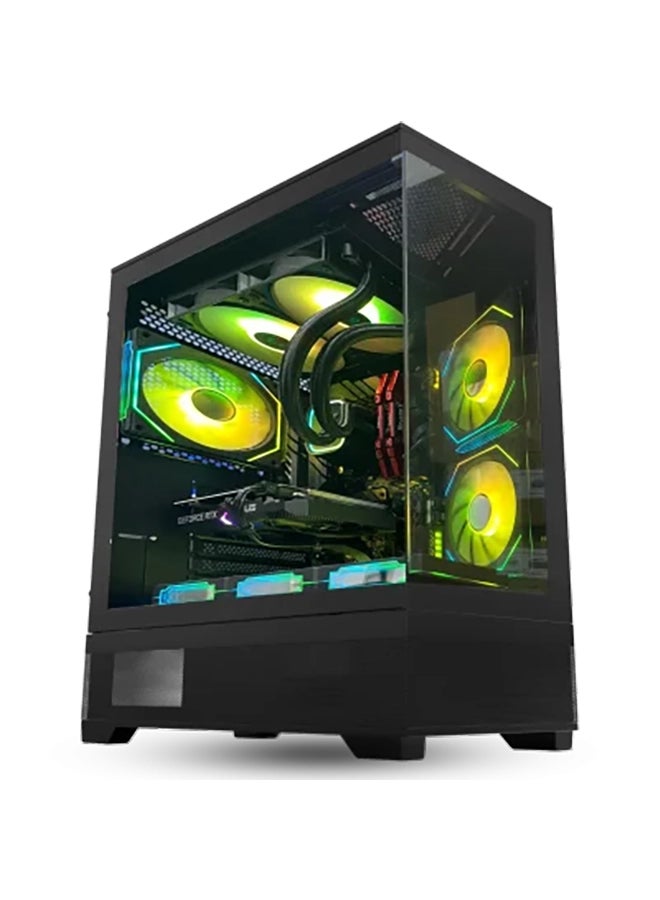 Gaming PC Value Pack Ultra Full Kit, Core I5-14600K 14th Gen, NVIDIA 4060Ti 16 GB, 32 GB (2x 16GB) 6000MHz, 1 TB NVMe, AIO Coolers, 750W, WiFi+BT Black