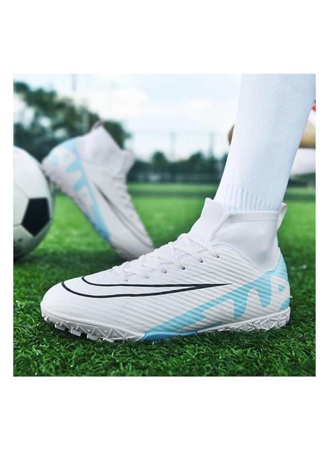 Soccer Shoes for Football High-Top Shoes Indoor/Outdoor Competition/Training/Athletic Big Boy's Sneakers