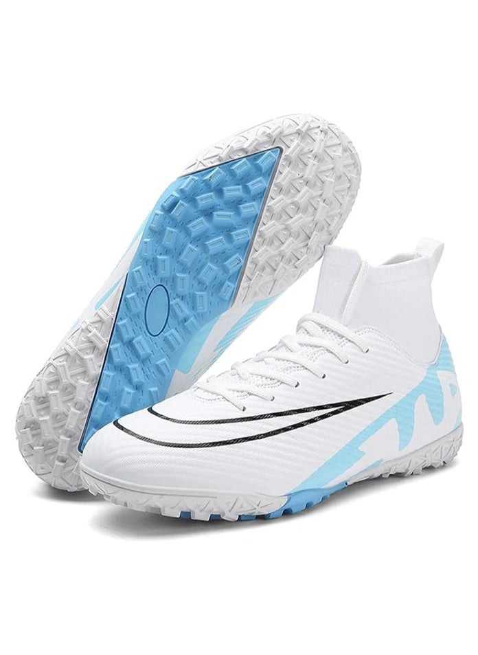 Soccer Shoes for Football High-Top Shoes Indoor/Outdoor Competition/Training/Athletic Big Boy's Sneakers