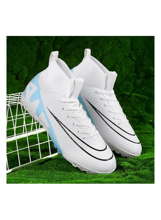 Soccer Shoes for Football High-Top Shoes Indoor/Outdoor Competition/Training/Athletic Big Boy's Sneakers