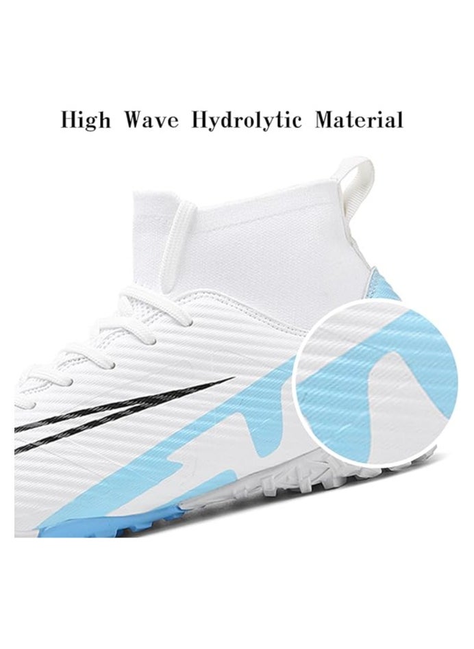 Soccer Shoes for Football High-Top Shoes Indoor/Outdoor Competition/Training/Athletic Big Boy's Sneakers