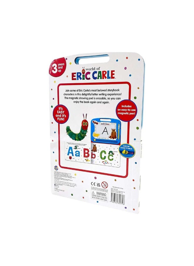 Eric Carle Abc Learning Series Drawing Board Book With Magnetic Pad