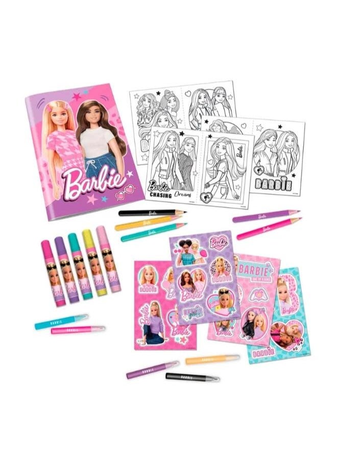 Barbie On The Go Activity Set