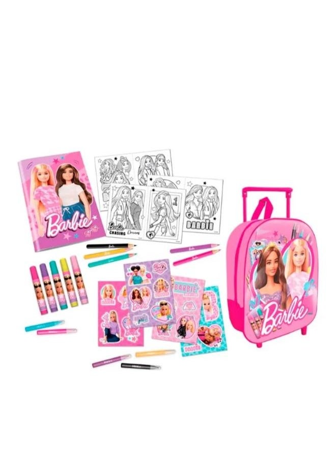 Barbie On The Go Activity Set