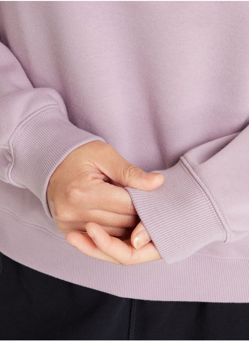 Essential French Terry Logo Sweatshirt