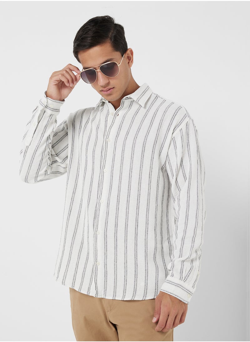 Stripes Relaxed Fit Shirt