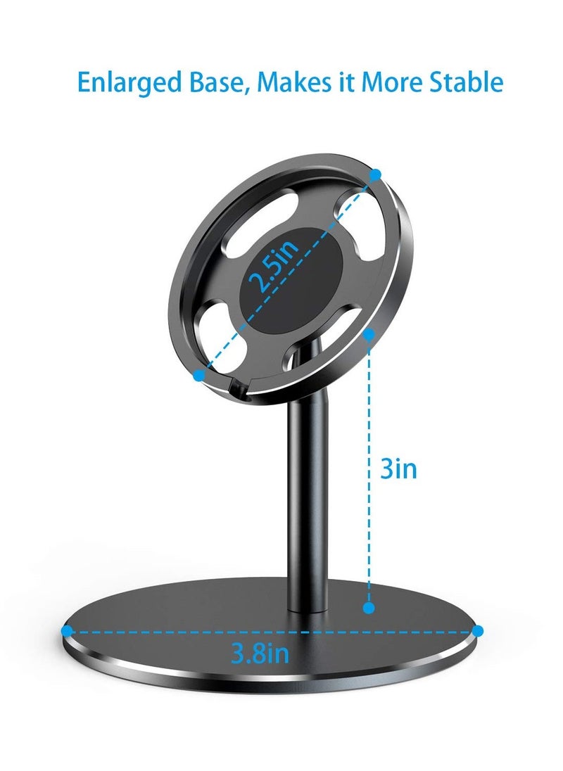 Aluminum mobile phone holder of MagSafe charger is compatible with Apple MagSafe holder for iPhone 12/Pro/Pro Max/Mini