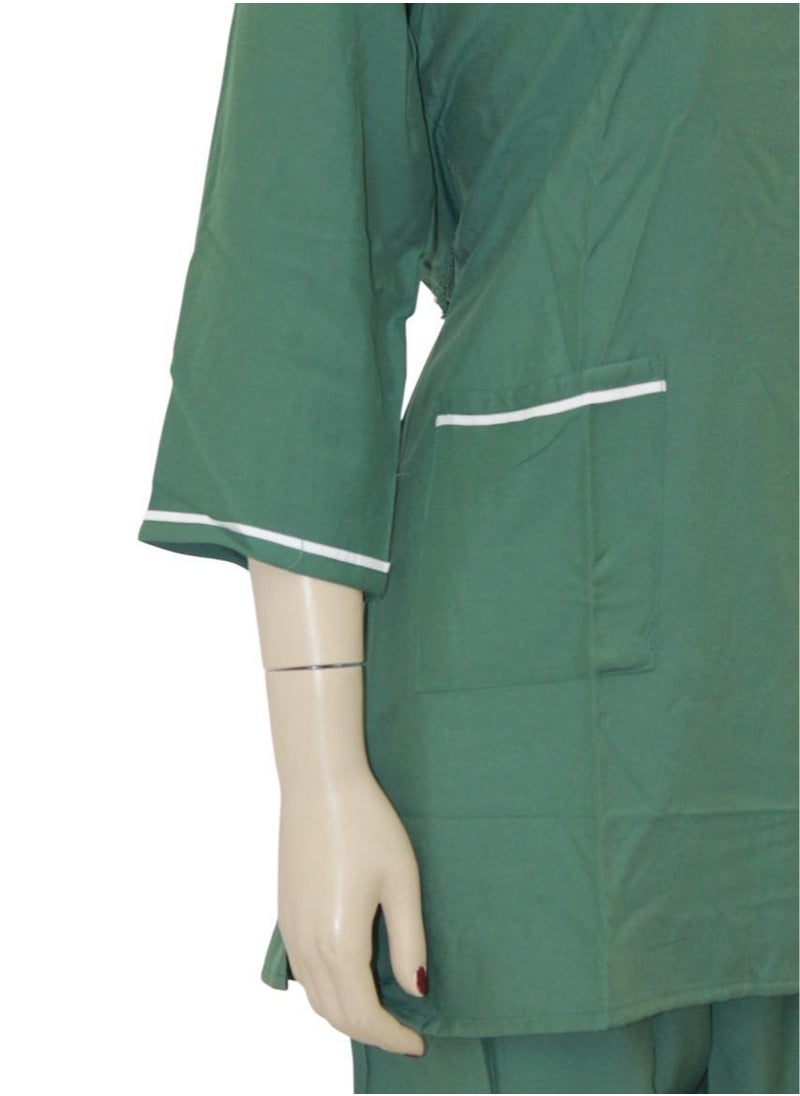 2 Pieces Uniform Cleaning Suit for Domestic Workers