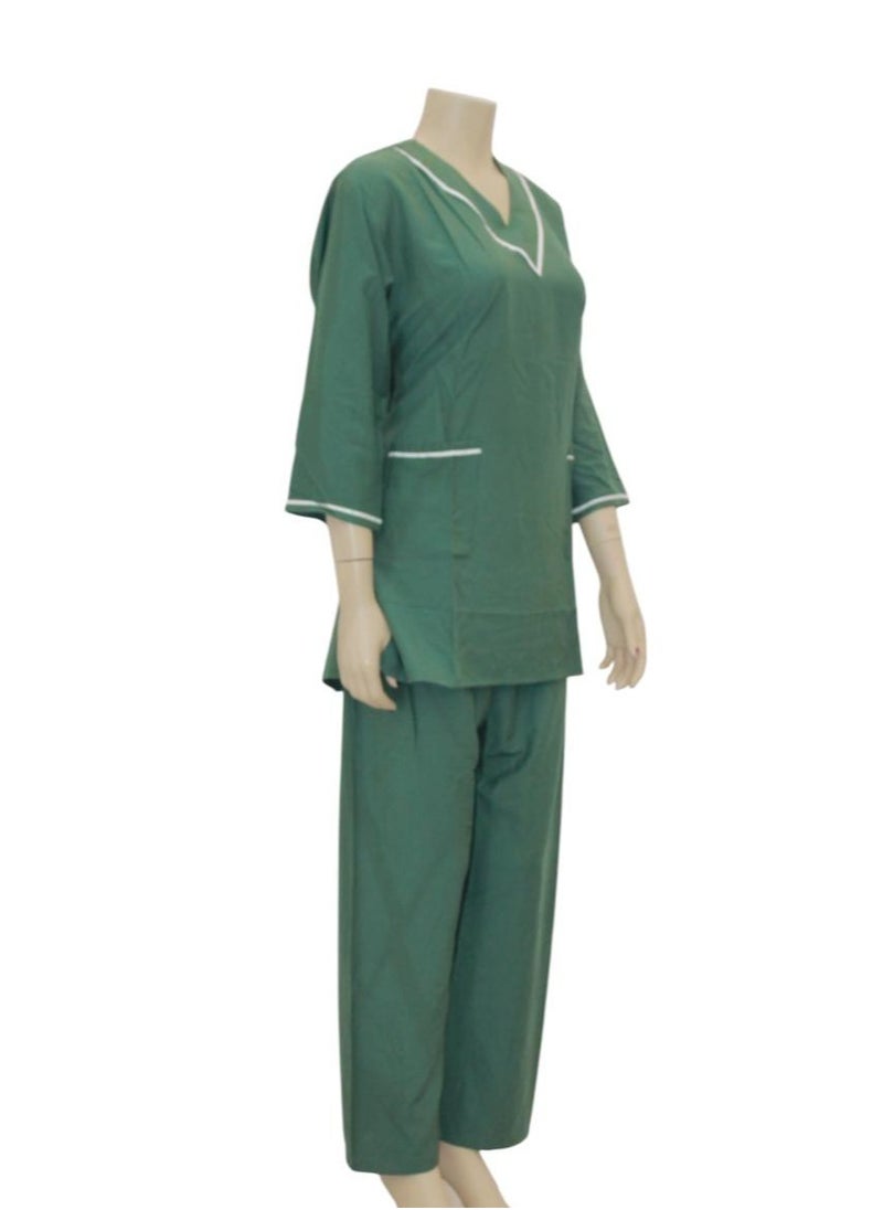 2 Pieces Uniform Cleaning Suit for Domestic Workers