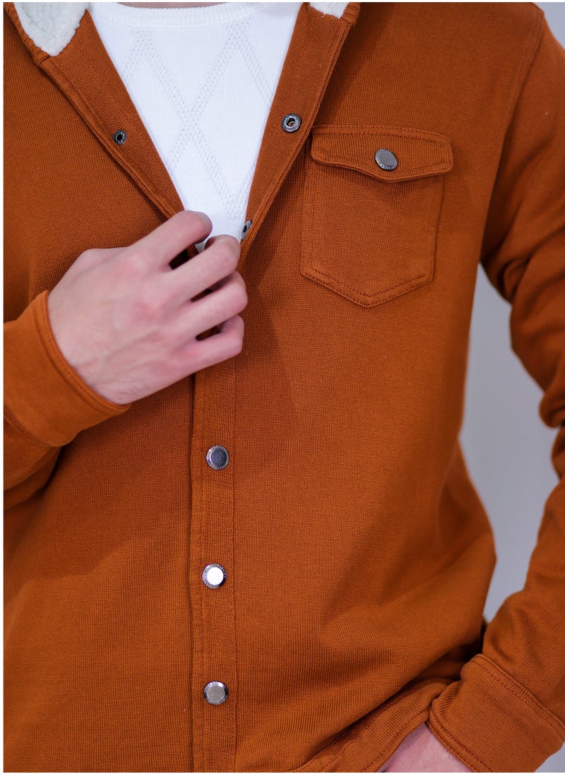 Men's Button Down Cardigan