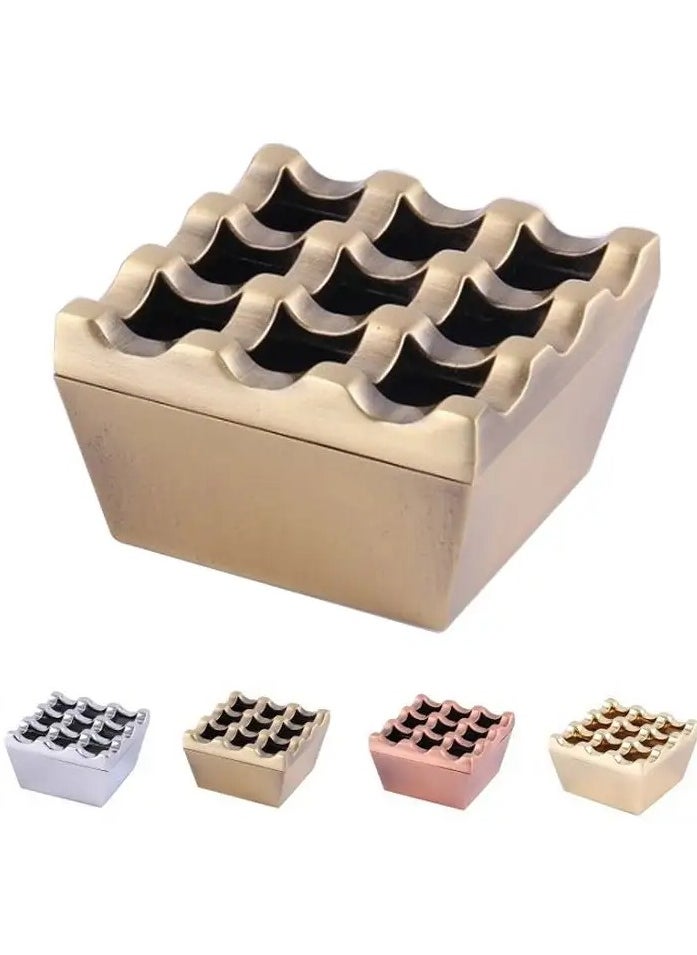 Metal 9 Square Hole Cubes Windproof Indoor Outdoor Patio Home Office Living Room Hotel